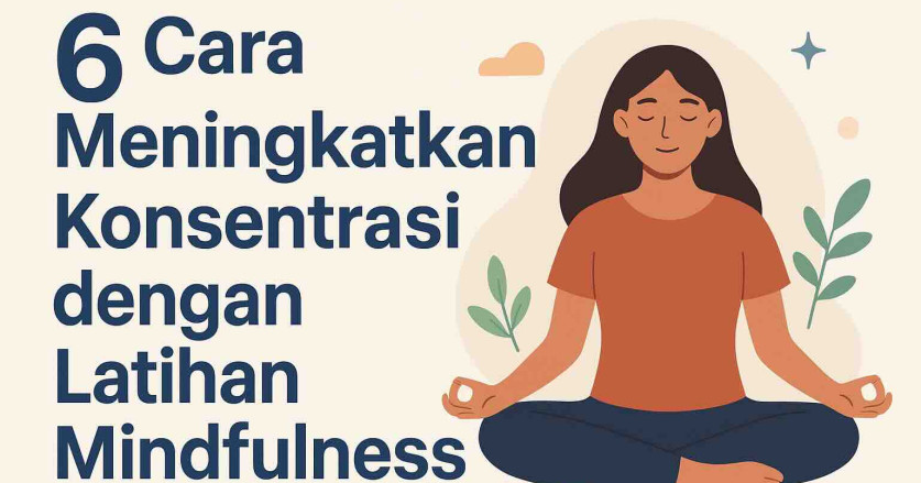 6 Cara Meningkatkan Konsentrasi dengan Latihan Mindfulness