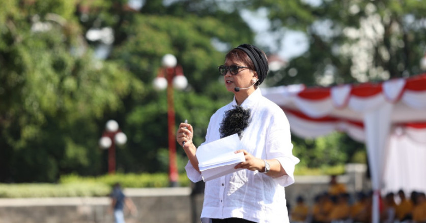 Motivasi dari Retno Marsudi: Dunia Sedang Tidak Baik-baik Saja
