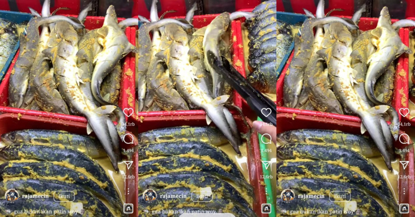 Pecel Lele Sudah Terlalu Biasa, Warung Makan Ini Sediakan Pecel Hiu