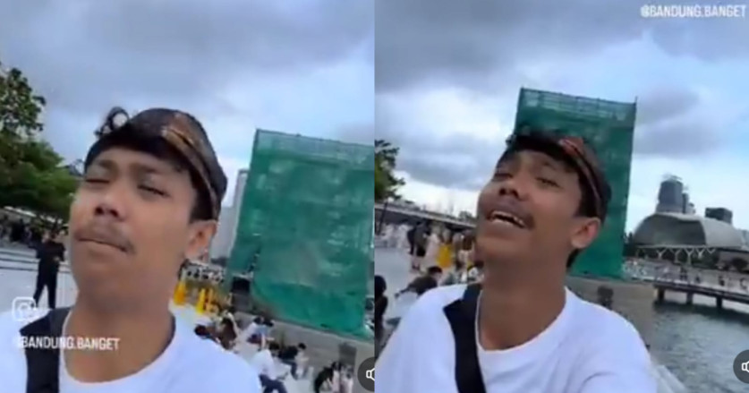 Ke Singapura Ingin Lihat Patung Merlion, Pria Ini Kecewa karena Merlion Sedang Tipes