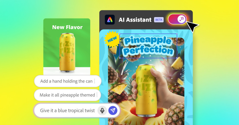 Adobe Luncurkan Asisten AI untuk Express dan Photoshop
